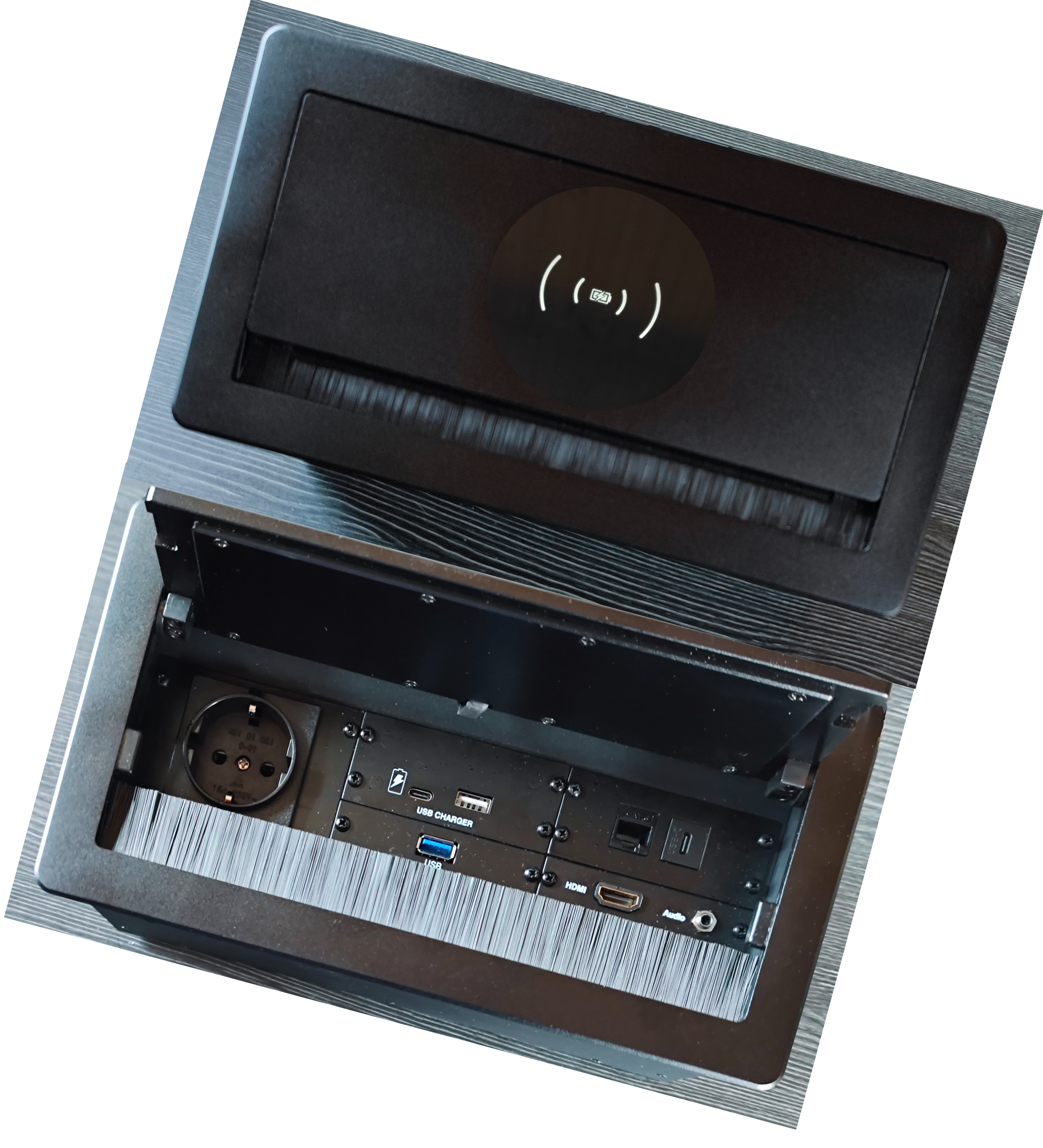 60015  Tischanschlussmodule Standard Standard Witeless Charger