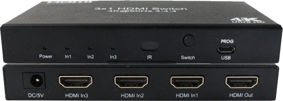 875300 HDMI 2.0 Switch 3/1